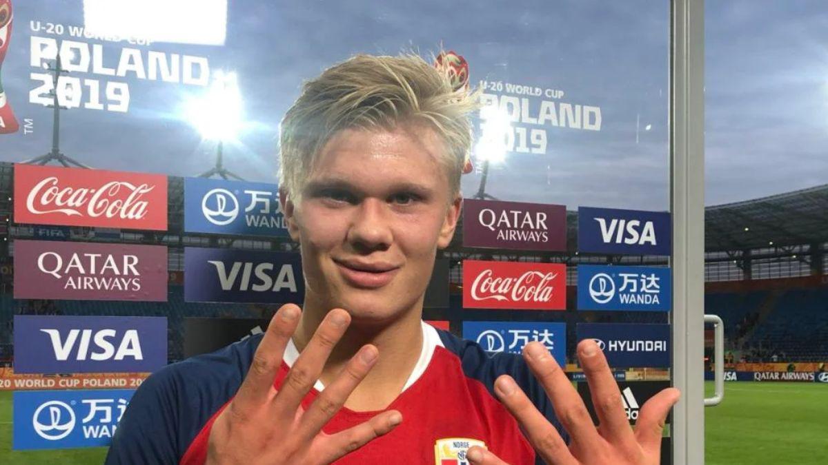 Erling Haaland se ‘desnudó’ en el Etihad, la burla de Guardiola al noruego y los récords que rompió en la Champions League