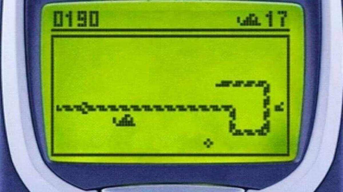 Recordando a un grande: el juego de la serpiente de los Nokia, tremendo clásico de los videojuegos