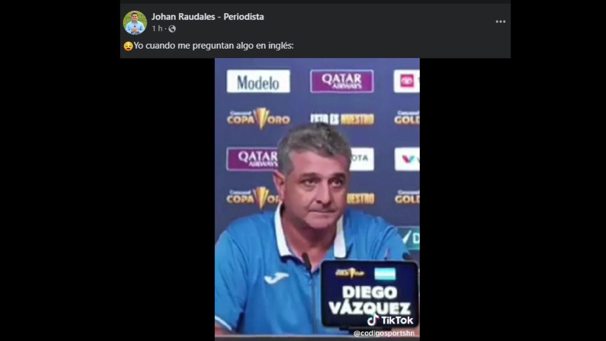 “NEXT PLEASE”: Los mejores memes y la reacción de la prensa sobre la respuesta de Diego Vázquez tras la eliminación de Honduras