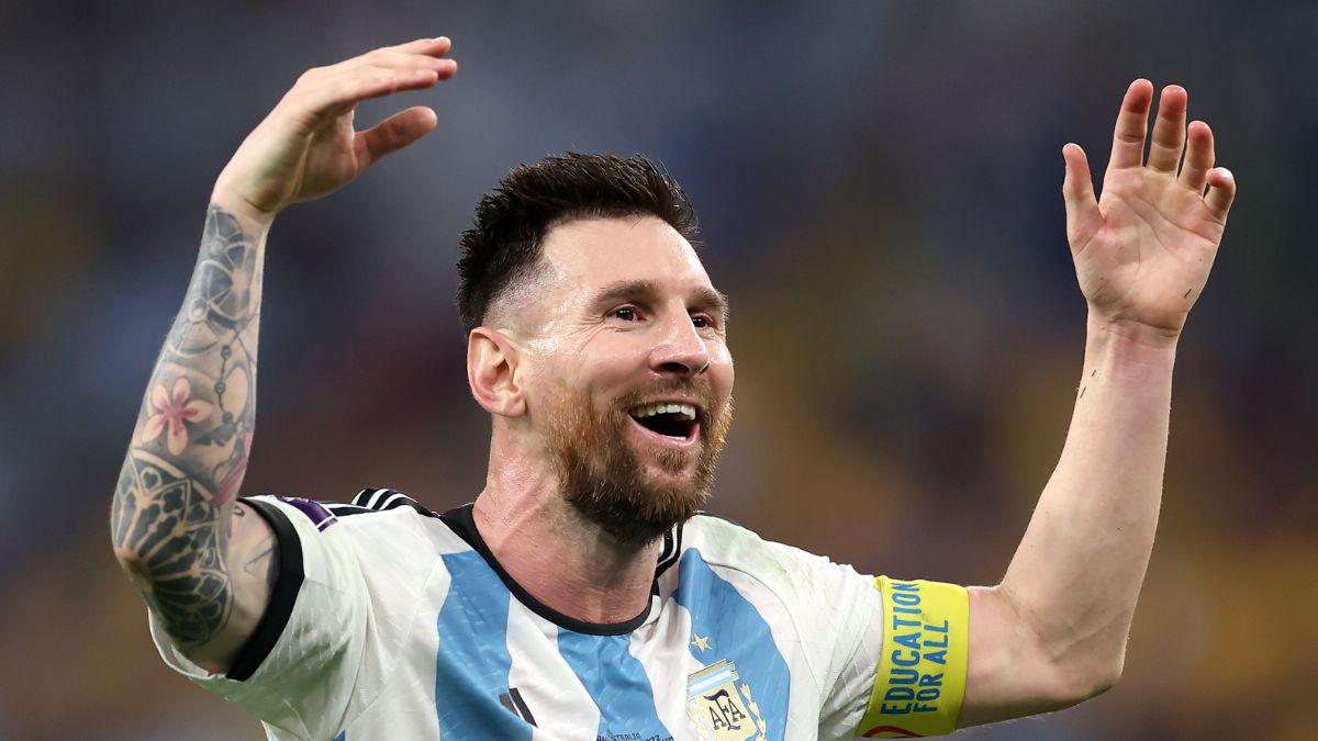 Los nervios y la cábala de Antonela con sus hijos, el festejo de Bad Bunny y la alegría de Messi por el gane de Argentina