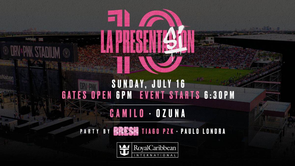 Inter Miami confirma quiénes son los cantantes que estarán en la presentación de Messi: ¿a qué horas empieza?