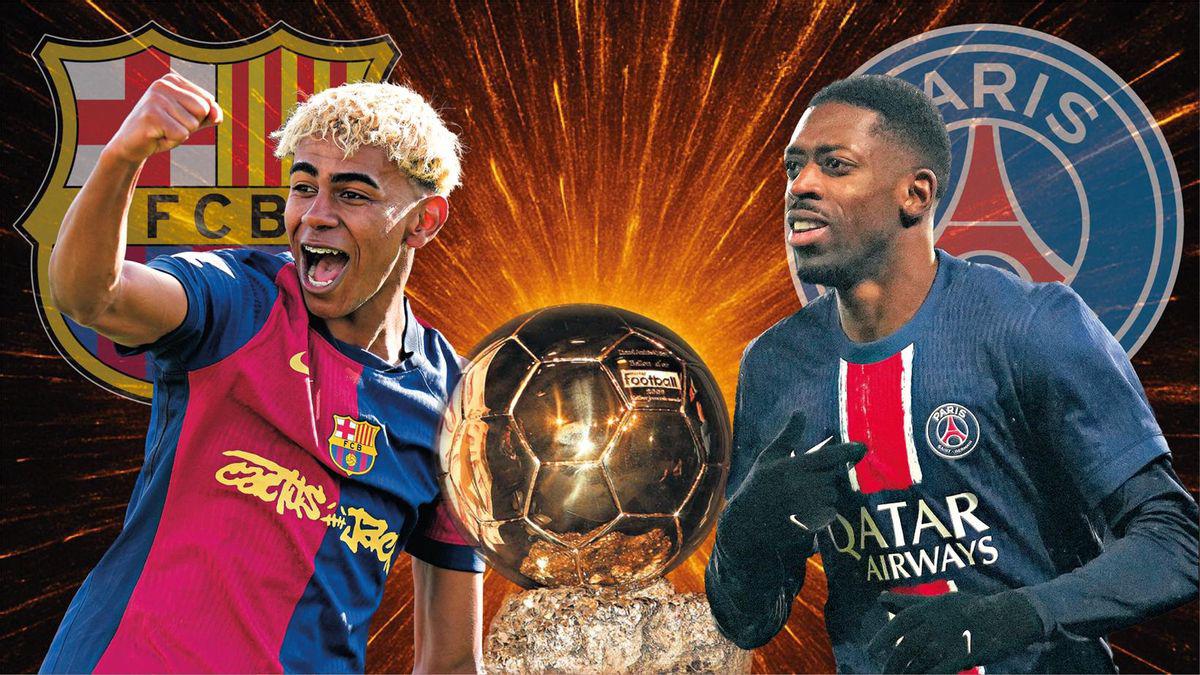 Balón de Oro 2025: la Inteligencia Artificial predice al ganador entre Dembélé y Lamine Yamal; Raphinha con duro golpe