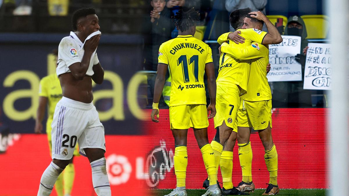 ¡Tumbaron al campeón! Real Madrid deja escapar el liderato luego de sufrir dura derrota ante Villarreal