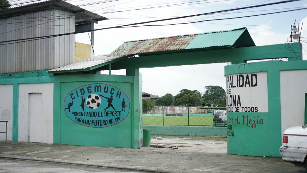 ¡Inundado! Estadio de la gran final de la Liga de Ascenso de Honduras entre Choloma y Platense quedó afectado por las lluvias