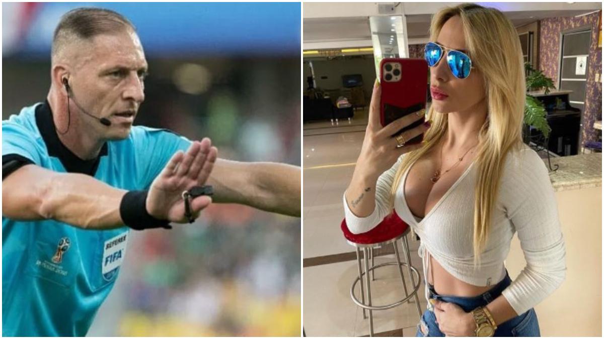 Así la espectacular Romina Ortega, la esposa del árbitro Pitana que ahora vende contenido para adultos