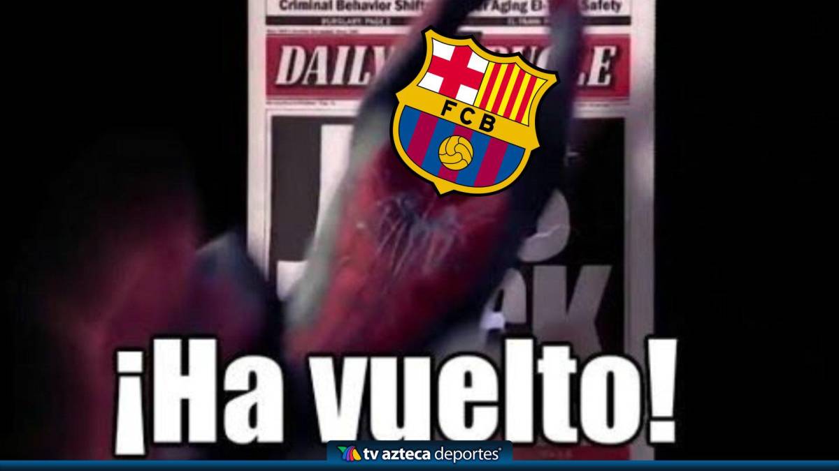 ¡El Barcelona de Xavi recetó paliza en el Clásico y los memes destrozaron al Real Madrid!