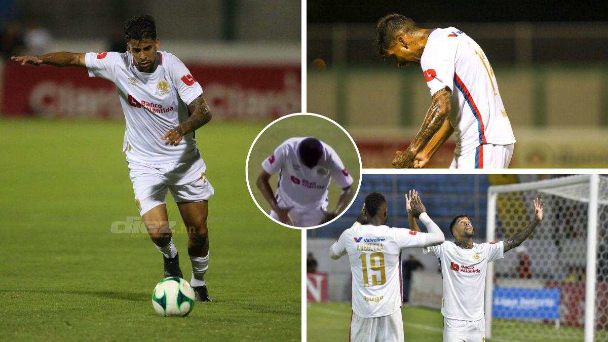 Dura baja para el Olimpia: Gabriel Araújo es duramente castigado por polémica celebración y se pierde la final contra Motagua