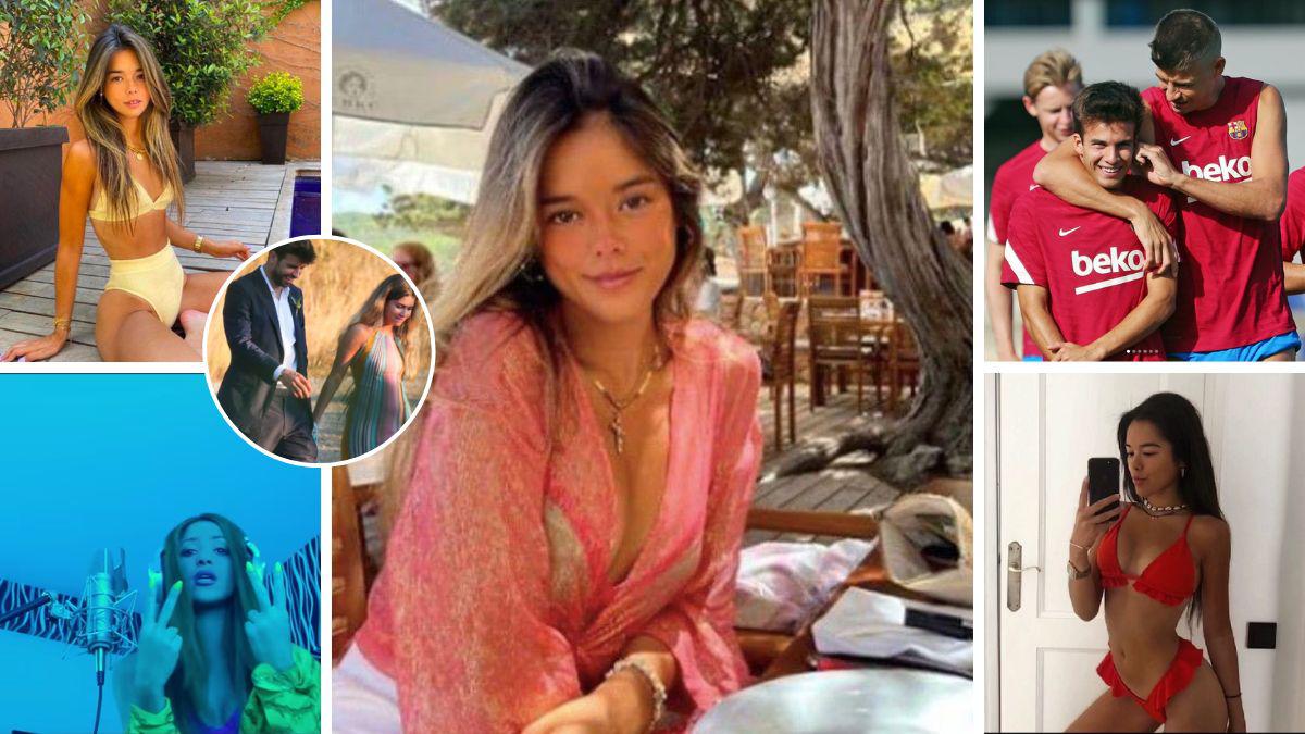 Julia Puig, la joven con la que Gerard Piqué le habría sido infiel a Clara Chía; la vinculan como familiar de un exBarcelona