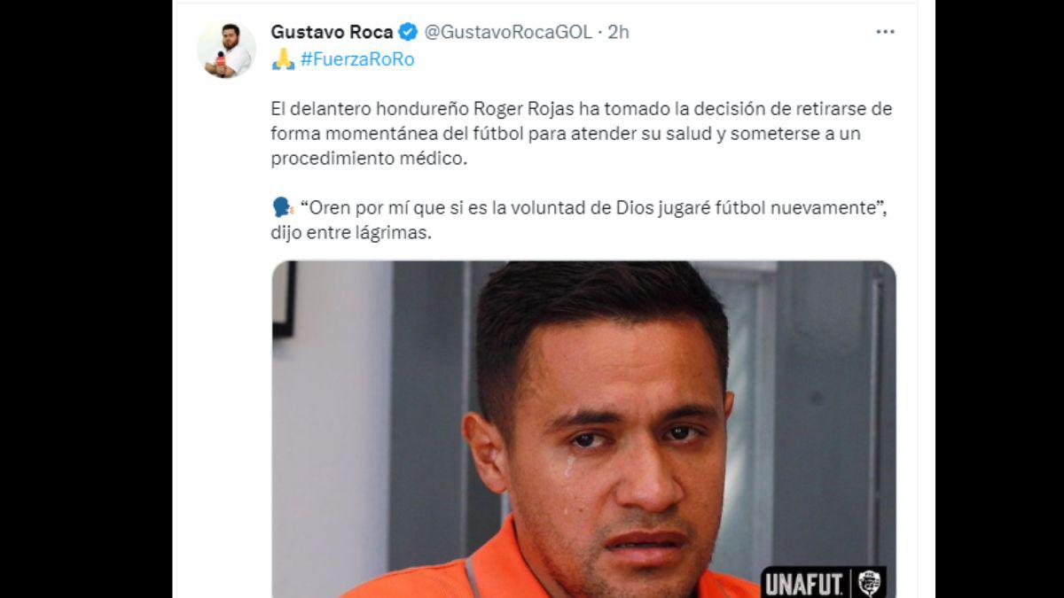 “FUERZA RORO”: Olimpia, Alajuelense y jugadores mandan apoyo a Roger Rojas tras decidir que hará una pausa en su carrera