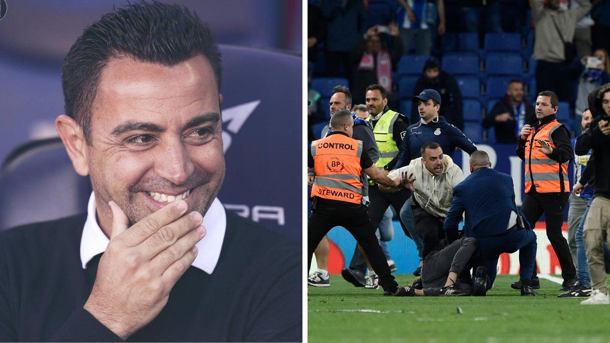 Xavi mostró su felicidad al ser campeón con el Barcelona y habló del escándalo que se vivió con los hinchas del Espanyol: “Era de respeto”