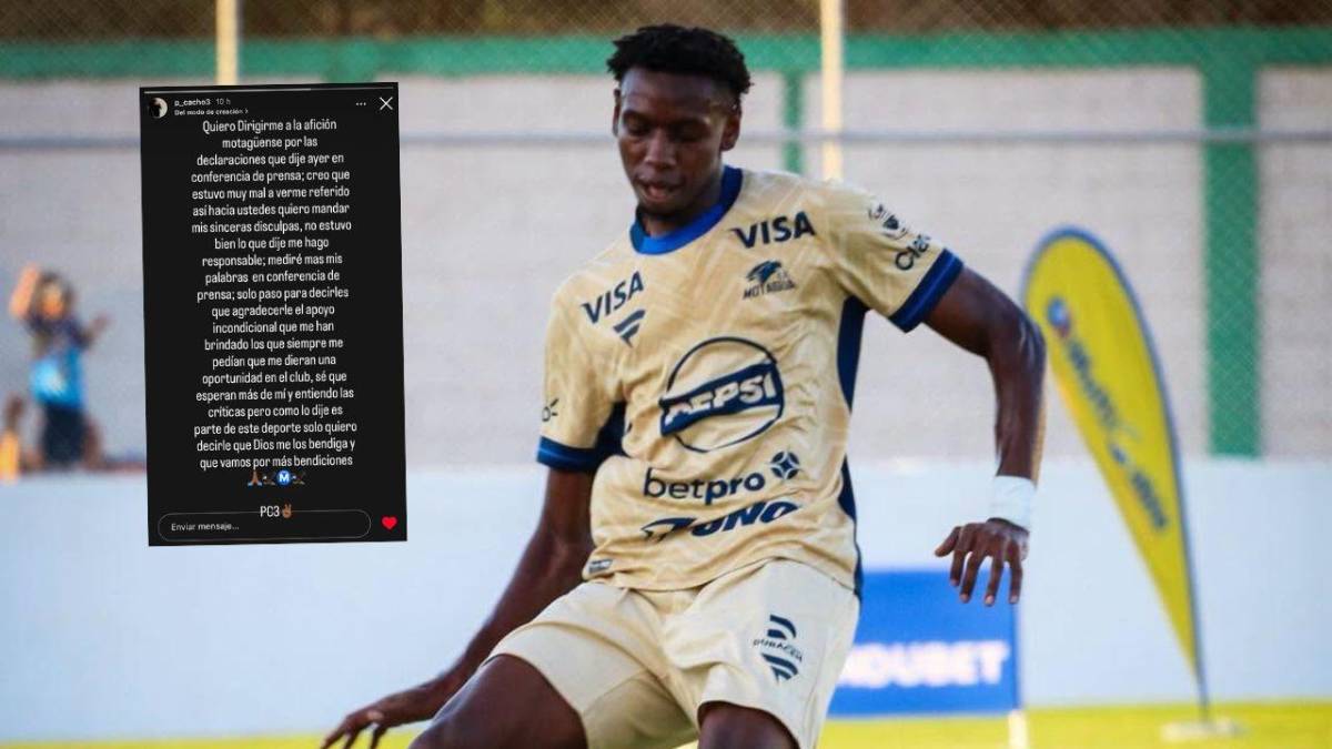 Se metió en polémica por este motivo y tuvo que pedir perdón a Motagua: Me hago responsable