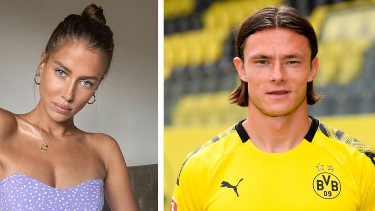 ¡No es el más guapo! Así es Nicole Poturalski, la ex de Brad Pitt que sale con figura del Dortmund