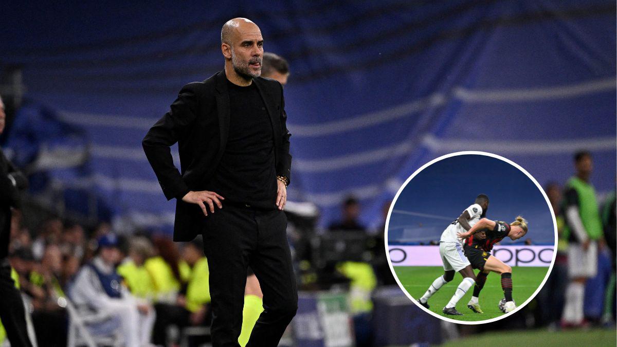 Guardiola reveló porque Haaland estuvo anulado y le deja un duro mensaje al Real Madrid: “No me han sorprendido”