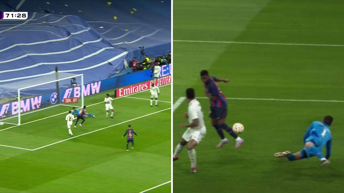 La llave de lucha libre de Vinicius, el error de Ansu y la pica entre Xavi y Carvajal en el Real Madrid-Barcelona por Copa del Rey