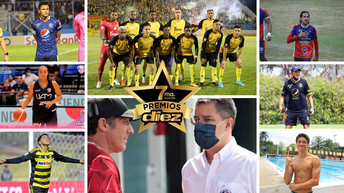 PREMIOS DIEZ: Más de dos millones de votos se han logrado; Denil, Tota y Real España siguen en la cima