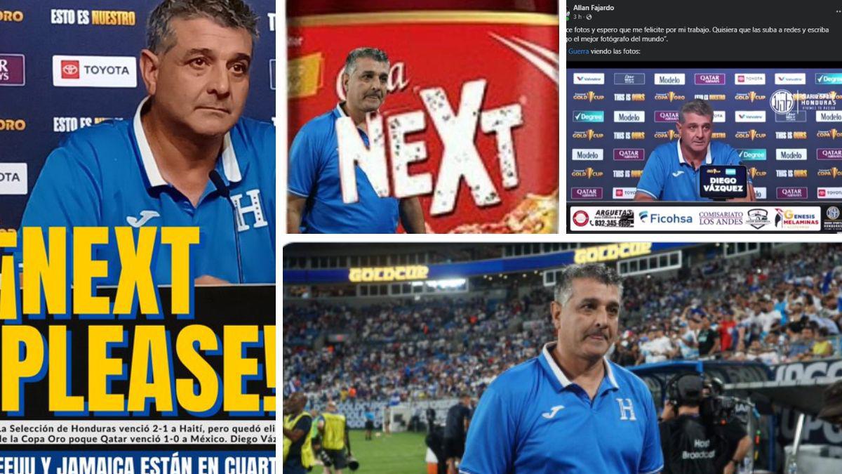 “NEXT PLEASE”: Los mejores memes y la reacción de la prensa sobre la respuesta de Diego Vázquez tras la eliminación de Honduras