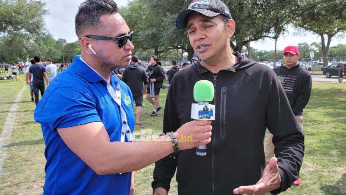 ¡Hermosa periodista se roba el show! Leyendas del fútbol hondureño deleitan con su talento en la IV edición de la New Orleans Cup