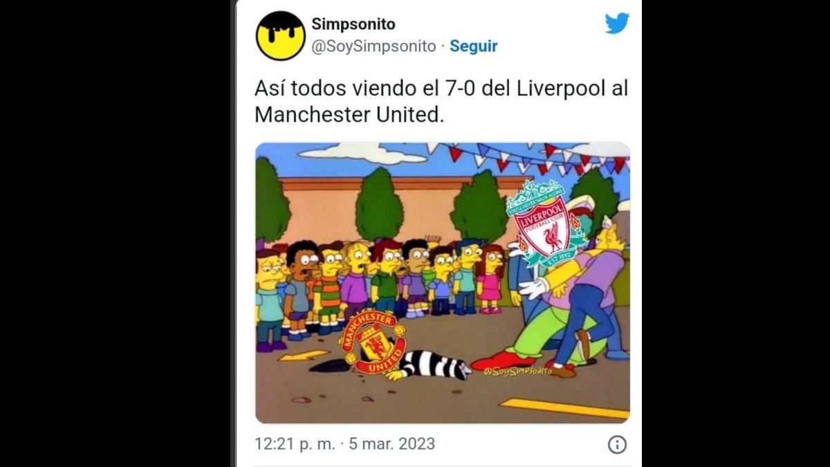 Cristiano Ronaldo y Garnacho son protagonistas: Los mejores memes que dejó la goleada del Liverpool al Manchester United
