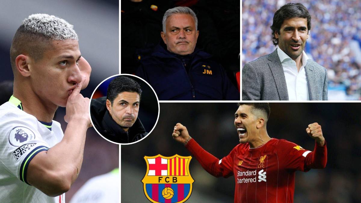 Fichajes: Richarlison y Arteta cerca del Real Madrid, Firmino al Barcelona, Mourinho a dirigir en Concacaf y el nuevo DT del PSG