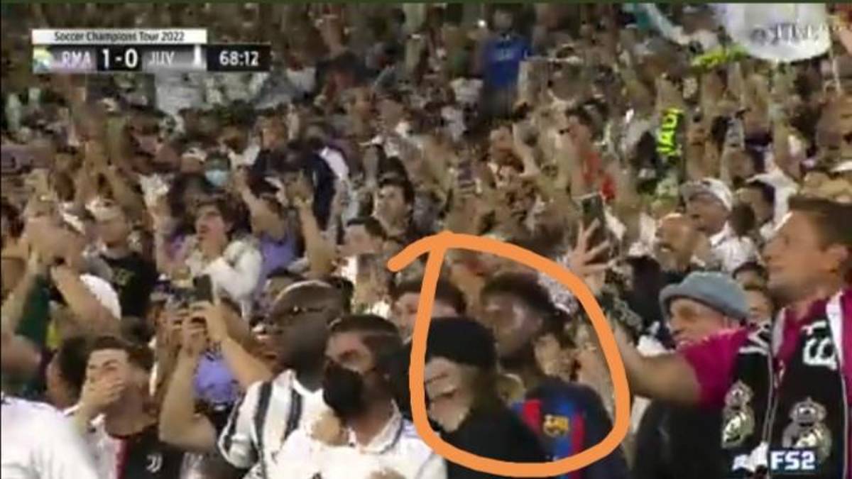 NO SE VIO POR TV: El ex Olimpia y Motagua con Pedrerol, el barcelonista viendo el Real Madrid-Juventus y el llenazo en el Rose Bowl