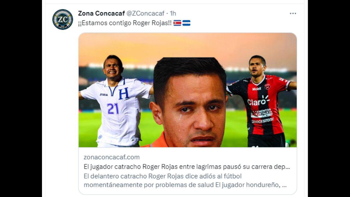 “FUERZA RORO”: Olimpia, Alajuelense y jugadores mandan apoyo a Roger Rojas tras decidir que hará una pausa en su carrera