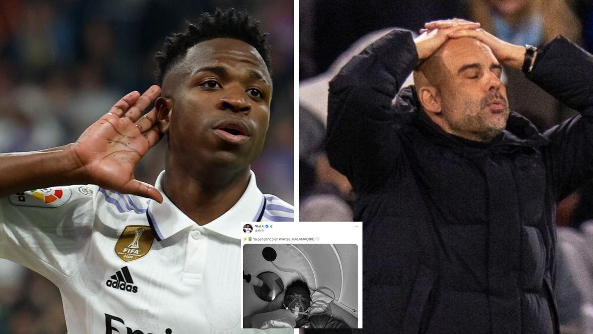 El enigmático mensaje de Vinicius Jr al Manchester City tras ganar con el Real Madrid la Copa del Rey