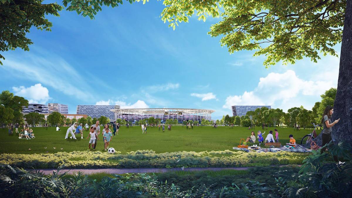 La nueva casa de Messi: El Inter de Miami presentó su nuevo y majestuoso estadio de última generación