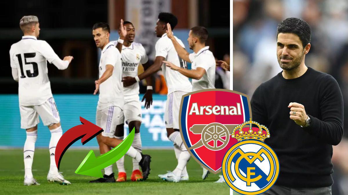 Arsenal quiere romper el mercado con fichar a un jugador del Real Madrid: Florentino Pérez pide 80 millones