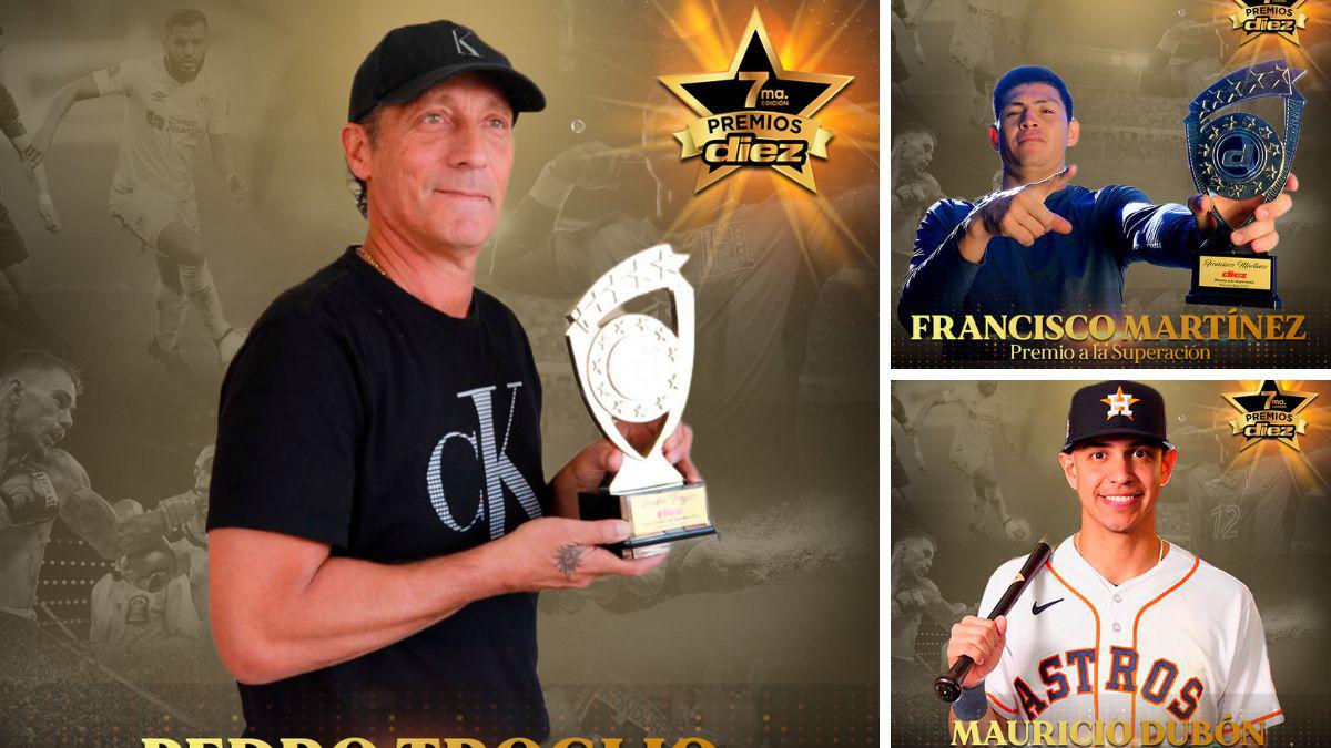 Premios Diez 2022: Conozca a los 16 ganadores, Olimpia y Potros de Olancho FC fueron los equipos que lograron más de un trofeo en la gala