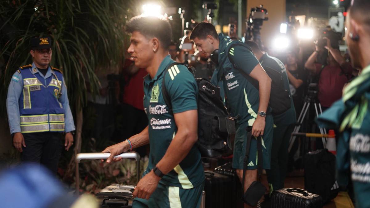Selección Mexicana llega a Honduras: sonrientes y llenos de confianza, la plantilla se instaló en San Pedro Sula