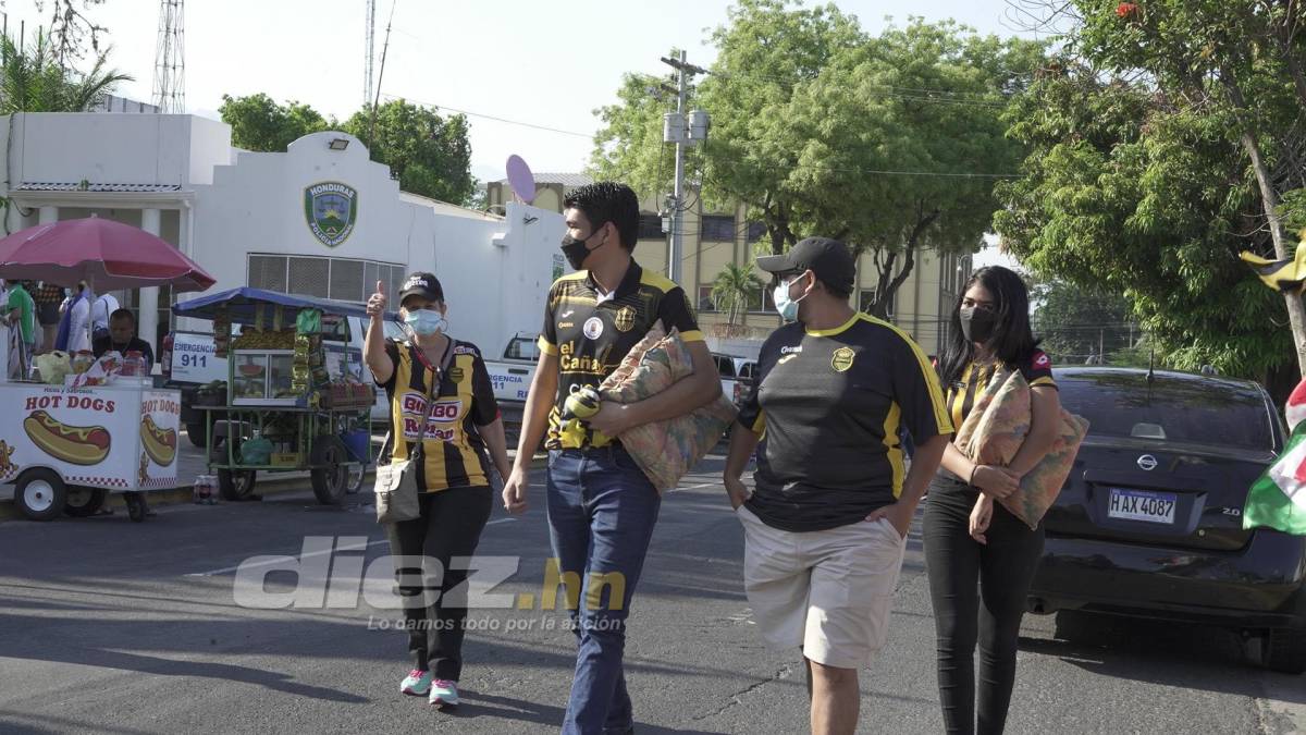 El ambiente que se vivió en el Morazán en el clásico donde Real España venció a Marathón por el boleto a la final