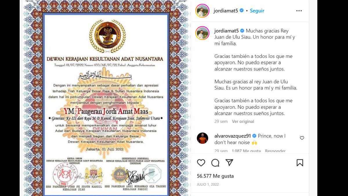 De jugar con España a ser príncipe de Indonesia: estuvo cerca de enfrentarse ante Honduras en Londres 2012