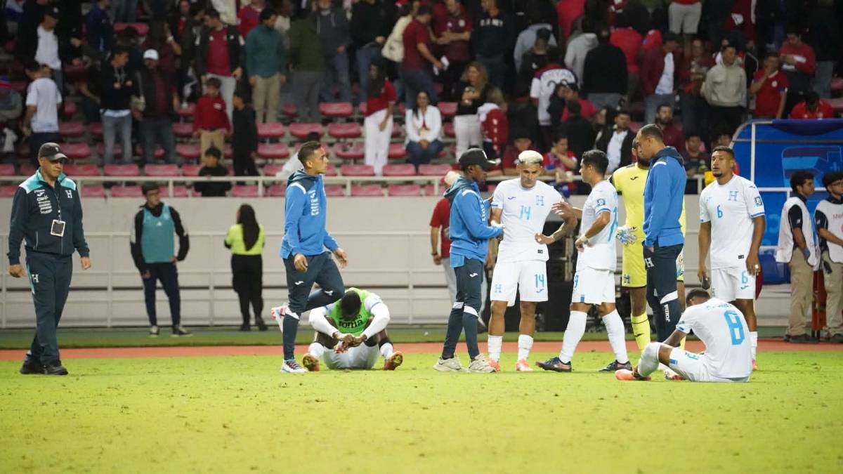 ¡Decepción total! Lágrimas de Honduras al quedarse sin opciones de disputar el Mundial 2026