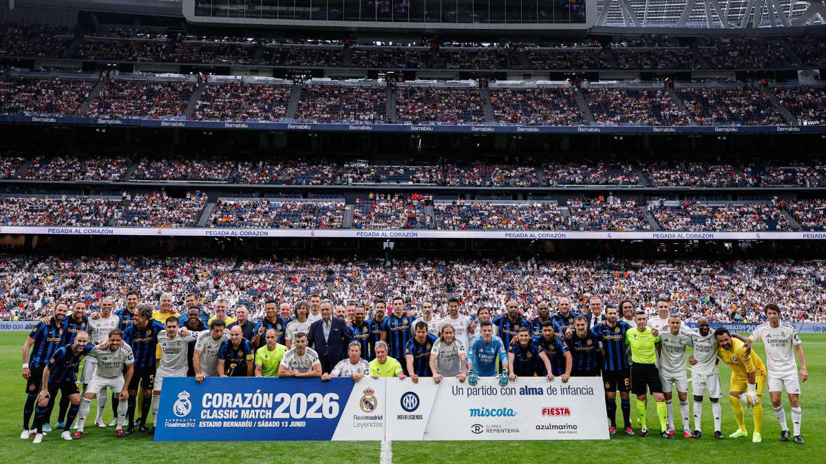 David Suazo enfrentó a las leyendas del Real Madrid: así le fue en el Bernabéu