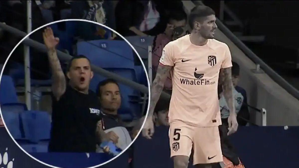 Nuevo caso de racismo en LaLiga: un hincha del Espanyol es expulsado del estadio por insultar a Rodrigo de Paul