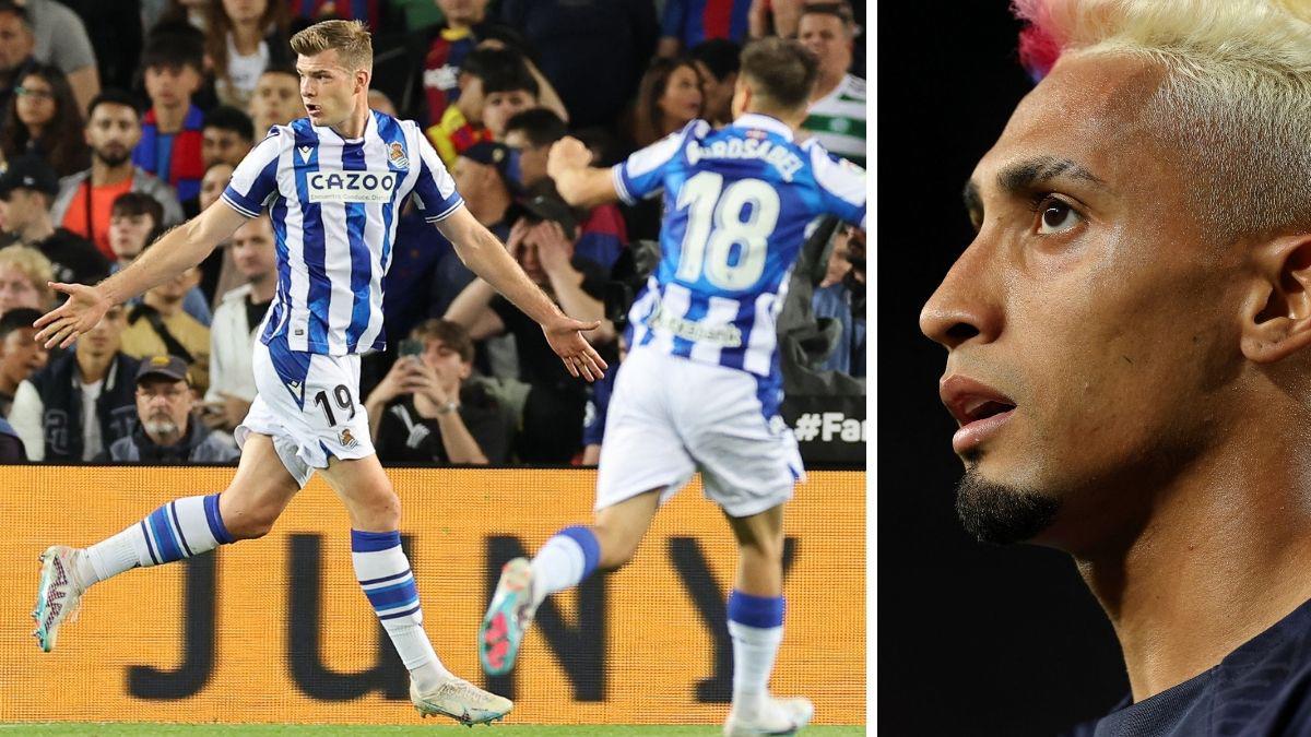 ¡Tremendo golpe al campeón! Real Sociedad le quita el invicto al Barcelona en el Camp Nou y amarga la celebración del título