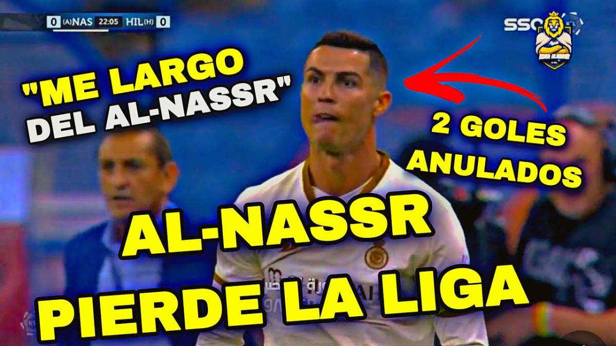 Cristiano Ronaldo suma otro fracaso con el Al Nassr y los memes lo hacen pedazos ¿Se tiene que retirar ya?