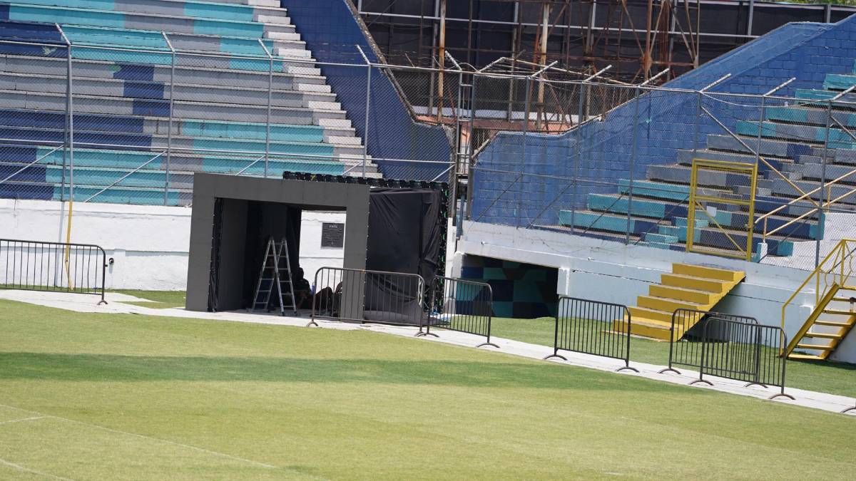 Más de 40 millones tirados: alcaldía de San Pedro Sula maltrata el estadio Morazán por un concierto