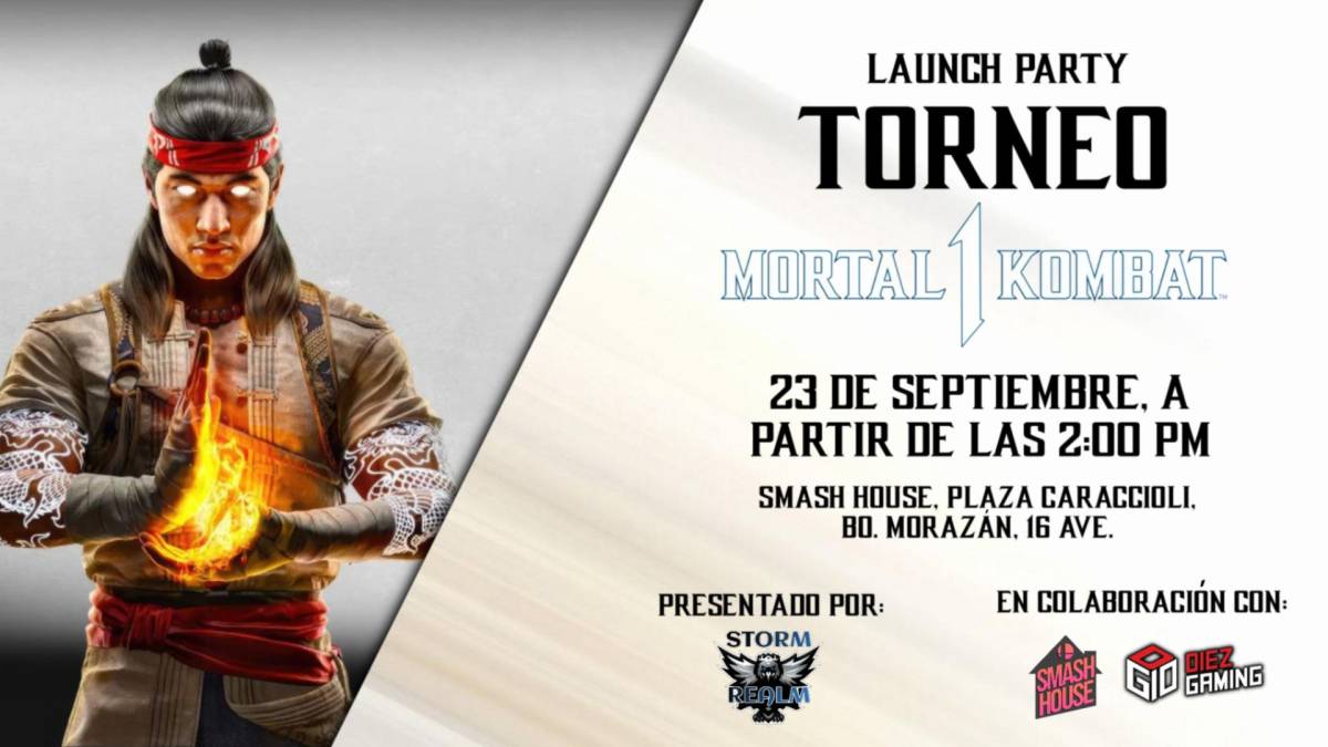 Está en nuestra sangre: únete al torneo de Mortal Kombat 1 este 23 de septiembre en San Pedro Sula