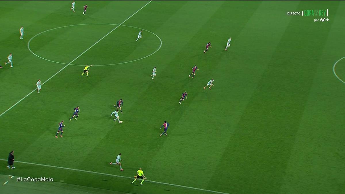 Las polémicas que el VAR no intervino, el festejo del Cholo y el amargo mensaje de Barcelona tras empatar en Copa del Rey