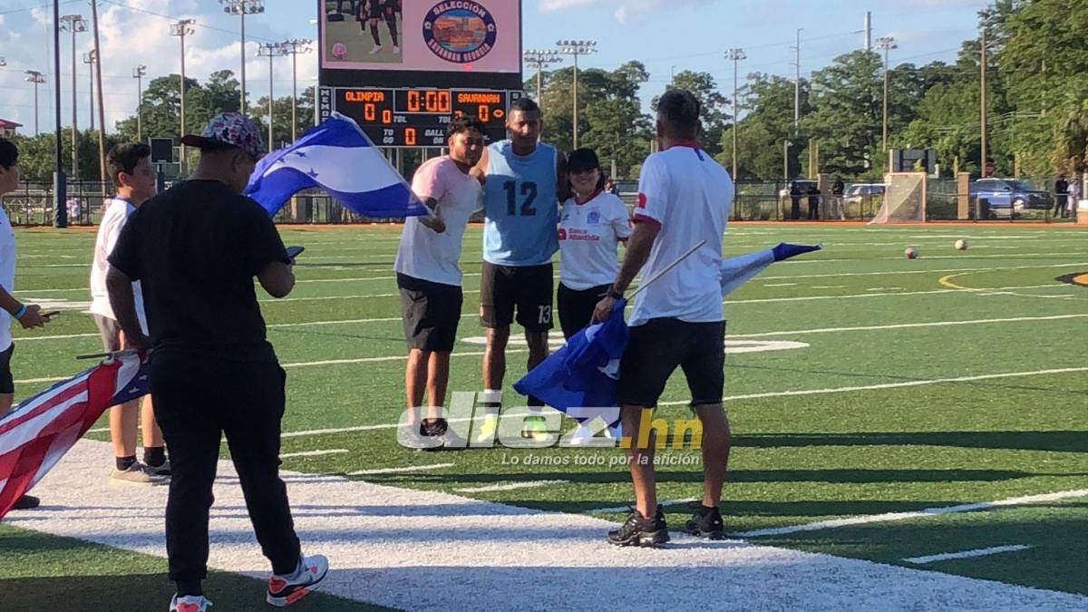 Gran ambiente en el primer partido de Olimpia en su gira por Estados Unidos: Carlo Costly enfrentó a su ex y fue ovacionado