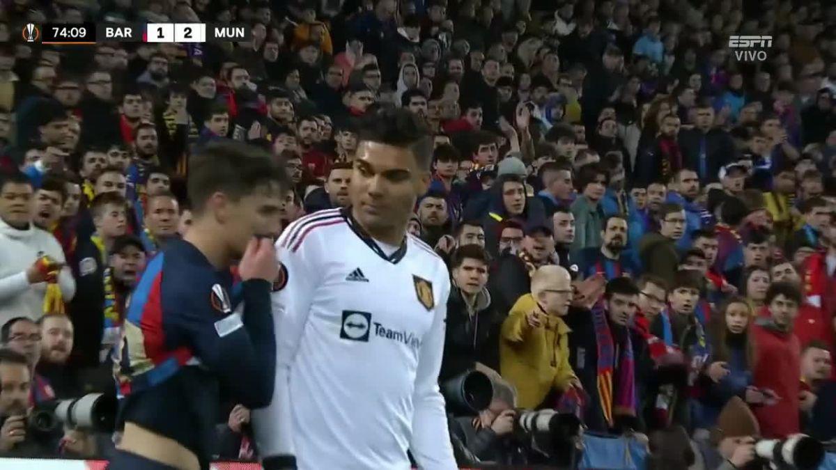 No se vio: La ‘burla’ de Casemiro a Gavi, la mala racha de Xavi, el error del VAR y el show de Rashford en el Barcelona- Man. United