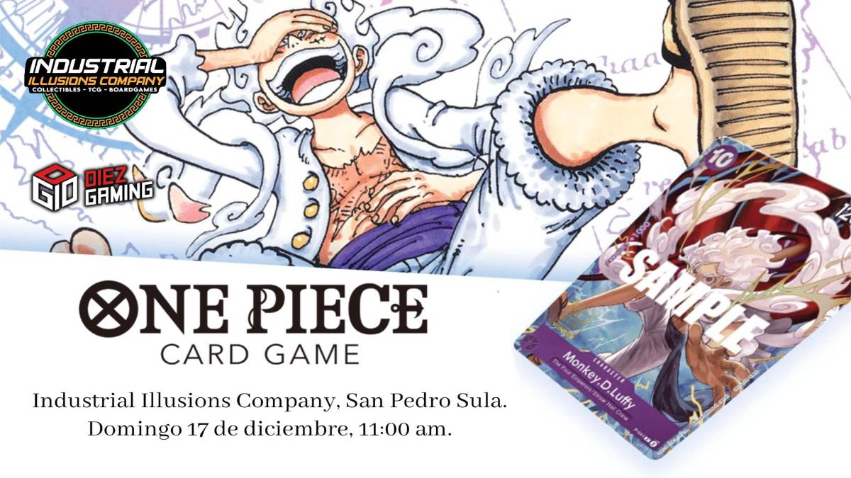 Industrial Illusions Company celebrará el 1er aniversario de One Piece TCG con torneo este domingo, en SPS