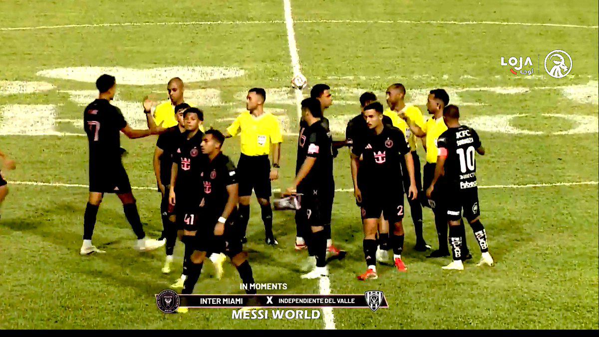 Burlas y risas: Lo insólito que vivió Messi y el Inter Miami contra Independiente del Valle en Puerto Rico