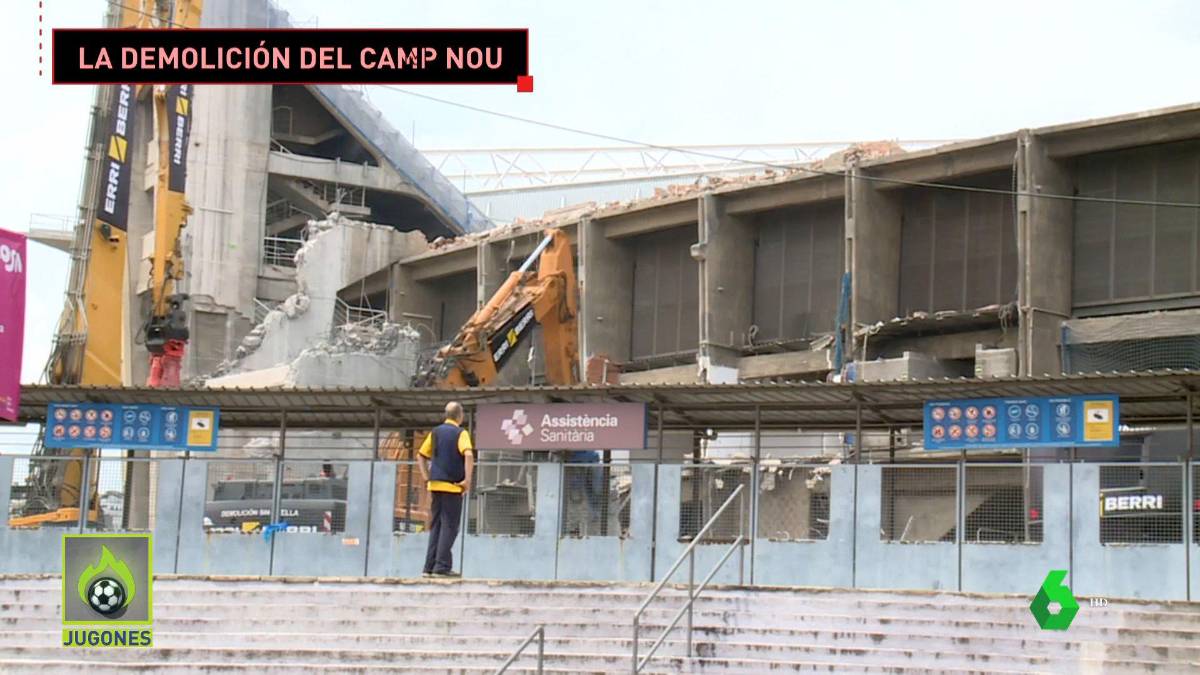 Las impactantes fotos del Camp Nou demolido: Así marcha la remodelación del estadio de Barcelona; “Es muy triste”