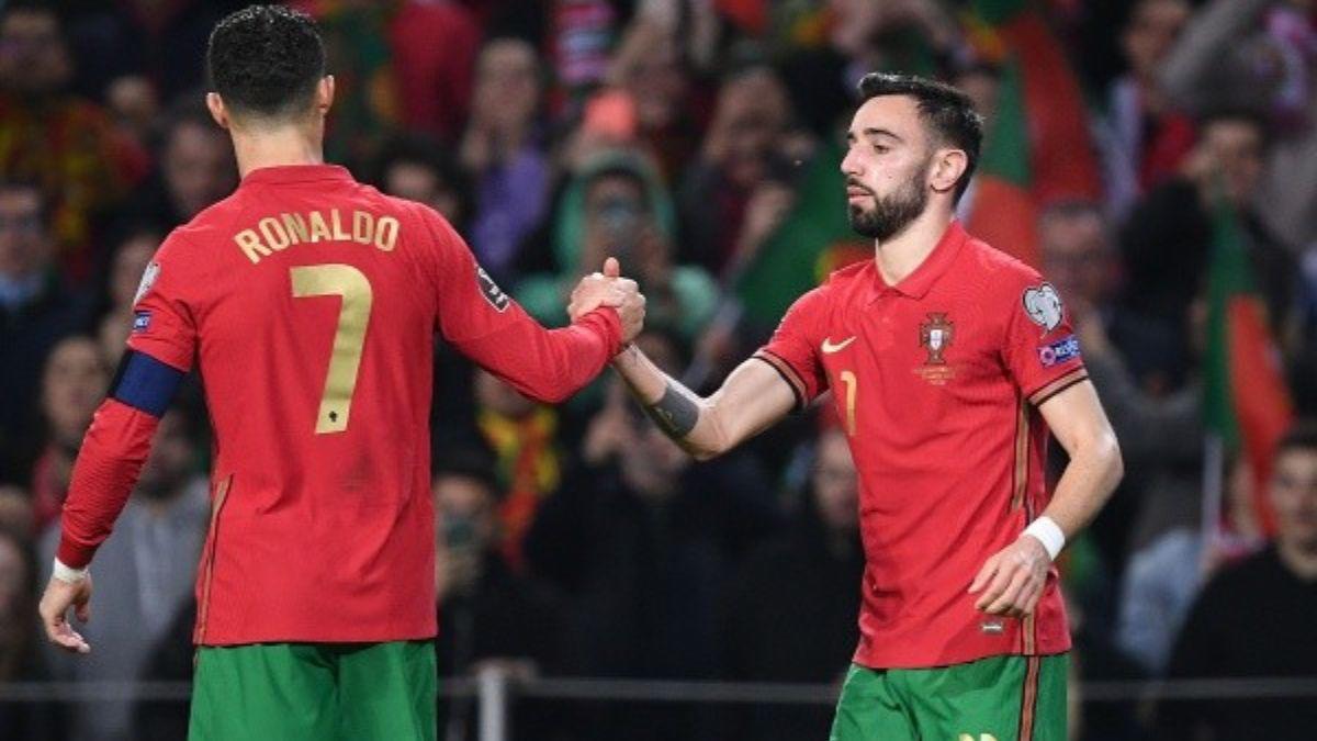 ¿Son enemigos? Bruno Fernandes contradice a Cristiano Ronaldo sobre el “aire fresco” de Portugal; y el polémico festejo de un gol
