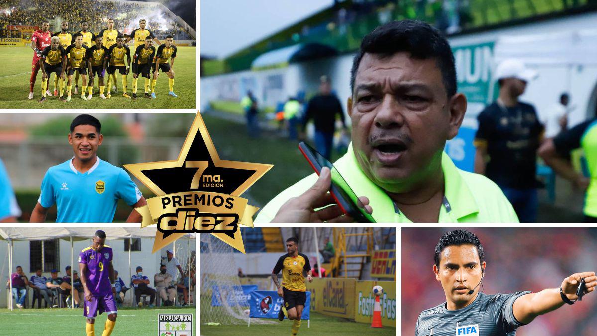 PREMIOS DIEZ: Cerca de los tres millones de votos; Rocca supera a Moreira, Said sin posibilidades y Real España sigue líder