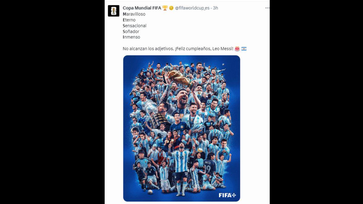 El mundo se rinden ante Messi en su cumpleaños 36: Mbappé el más sentimental; Barcelona, Inter Miami y PSG sorprenden