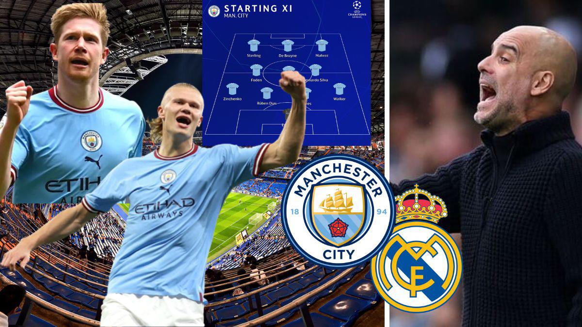 ¡Un plan ‘anti-Vinicius’! El poderoso 11 del Manchester City para liquidar al Real Madrid en las semis de la Champions