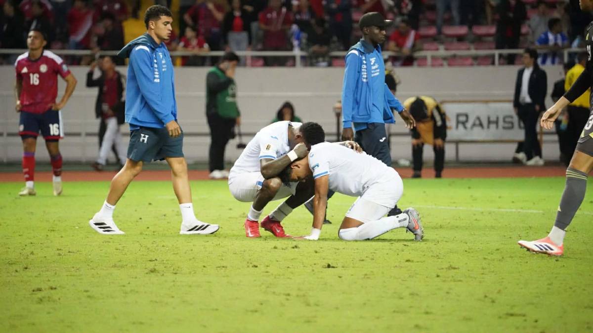 ¡Decepción total! Lágrimas de Honduras al quedarse sin opciones de disputar el Mundial 2026